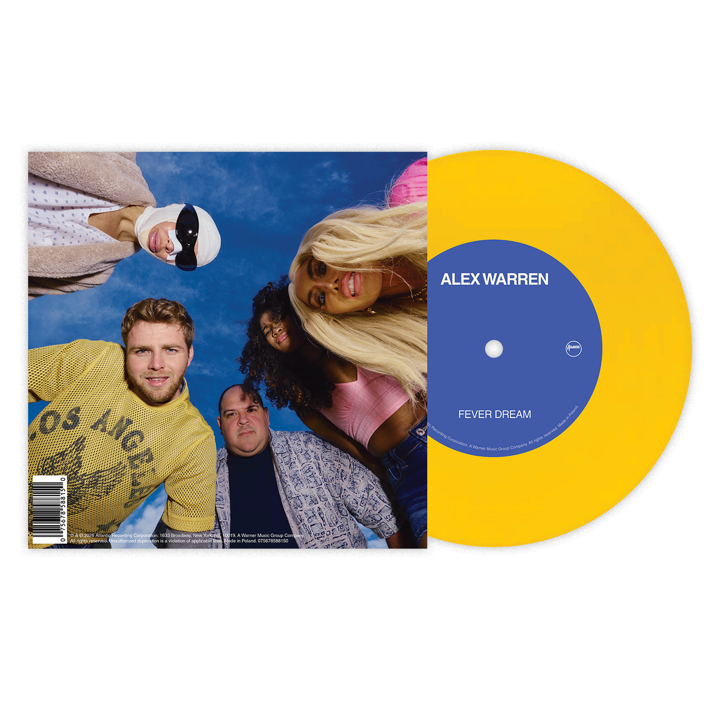 Vinyle 45 tours FEVER DREAM Édition Limitée « Tourist »