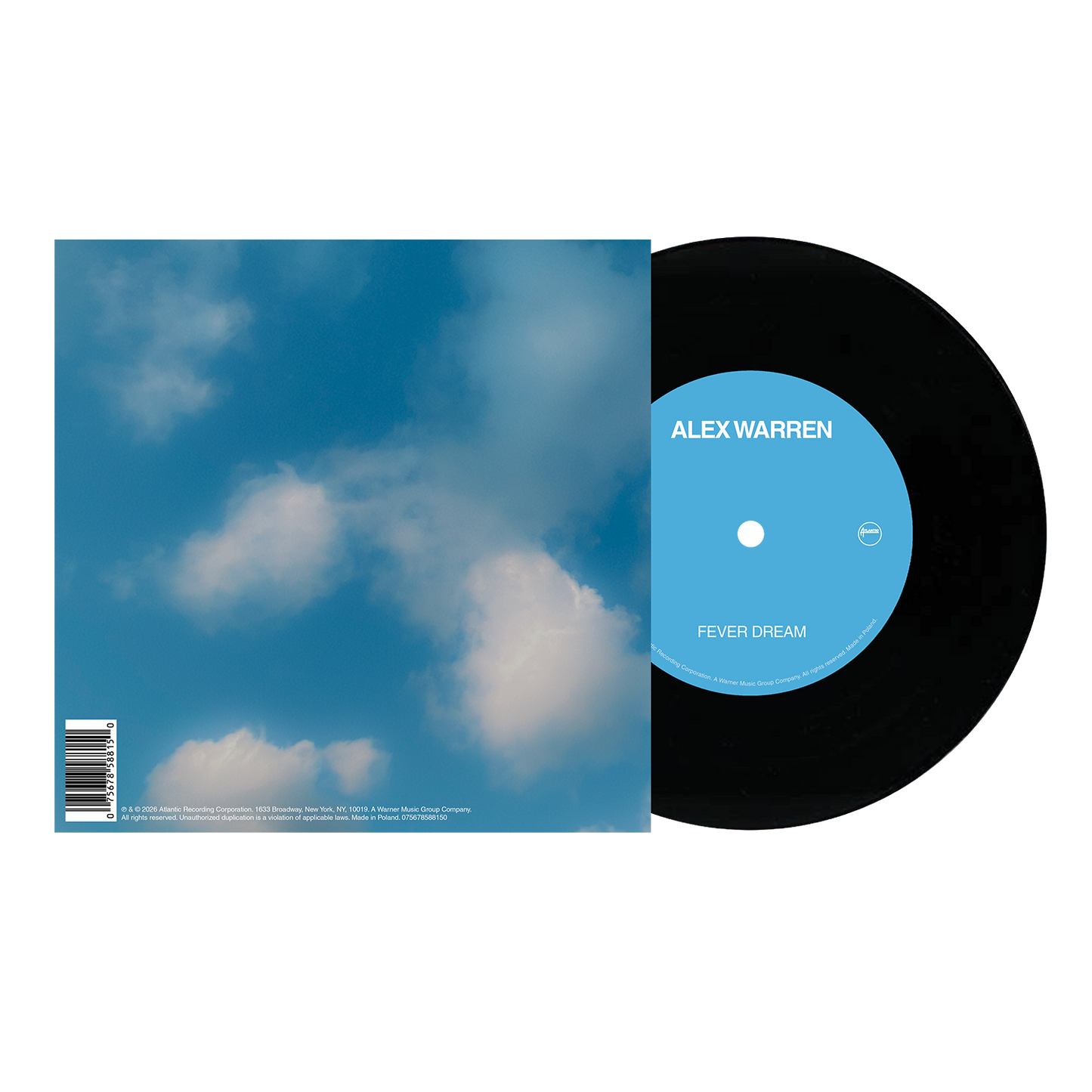 Vinyle 45 tours FEVER DREAM Noir Classique