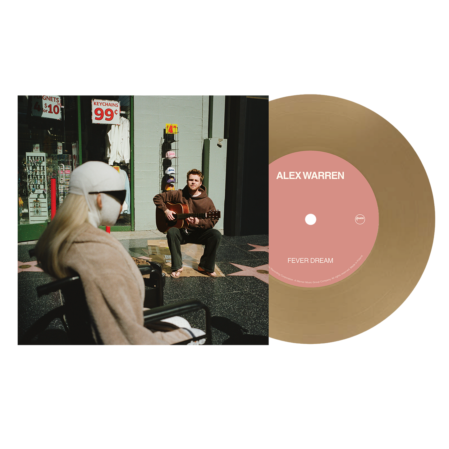 Vinyle 45 tours FEVER DREAM Édition Limitée « Hollywood »