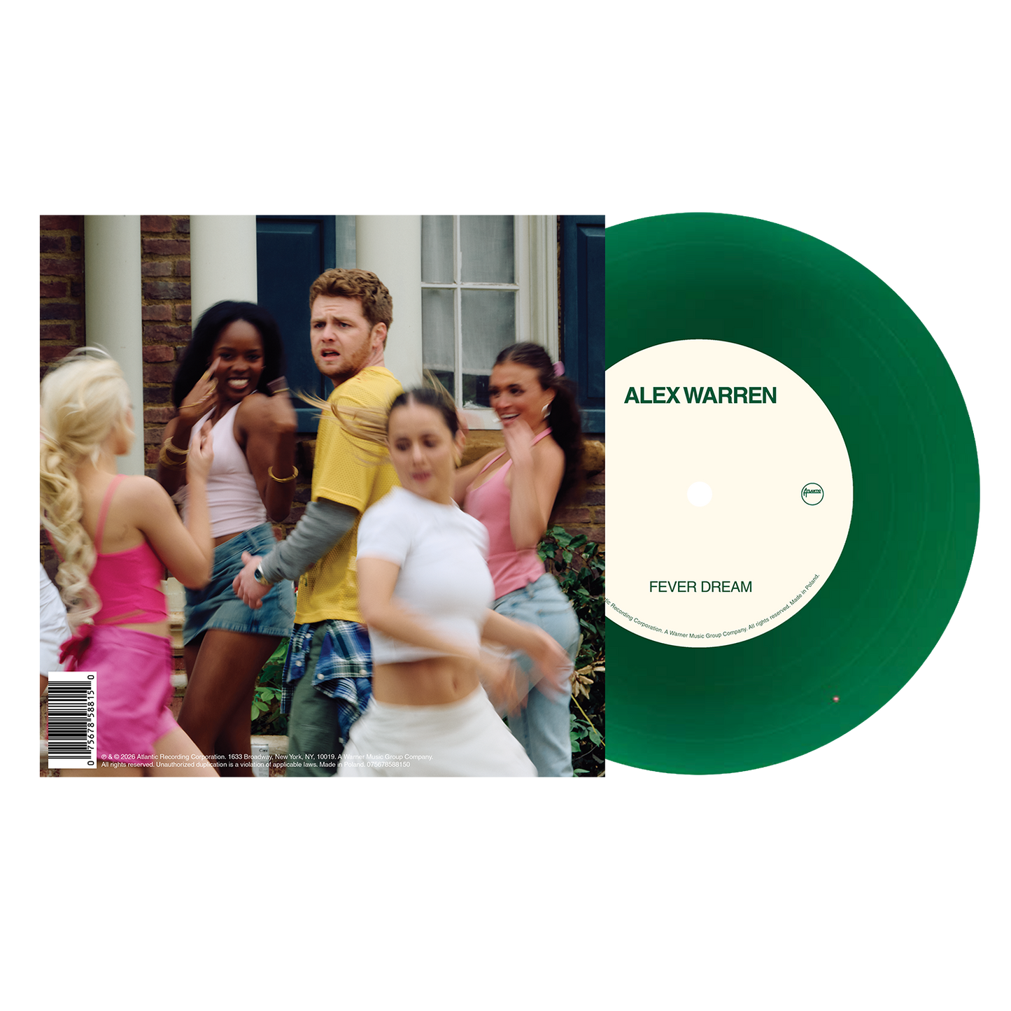 Vinyle 45 tours FEVER DREAM Édition Limitée « Rush »